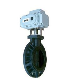 D971V電動(dòng)塑料蝶閥