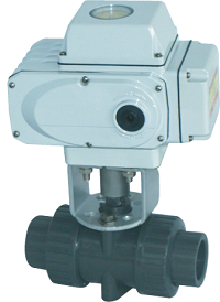 Q611S電動(dòng)塑料球閥