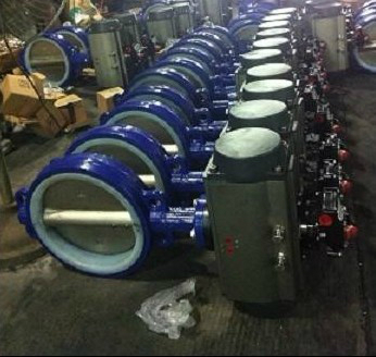 D671F46襯氟氣動(dòng)蝶閥
